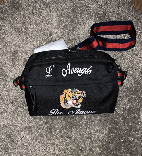 gucci techpack with embroidery replica|gucci bag stitching.